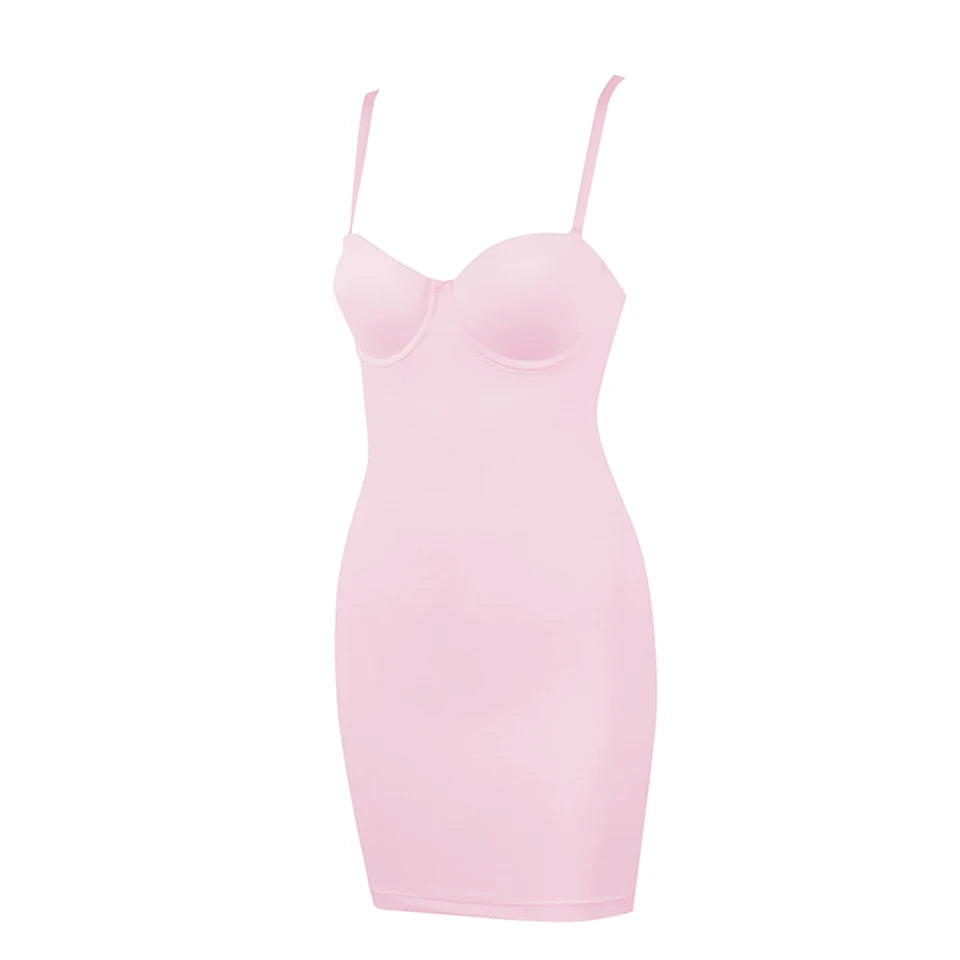 Full-Length Shapewear Slip Dress